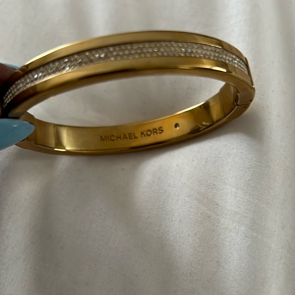 Michael Kors Gold and Silver Bangle